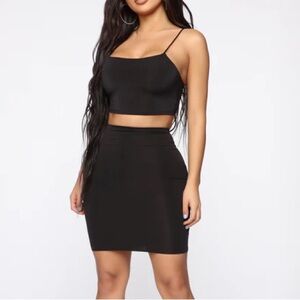 fashion nova skirt set